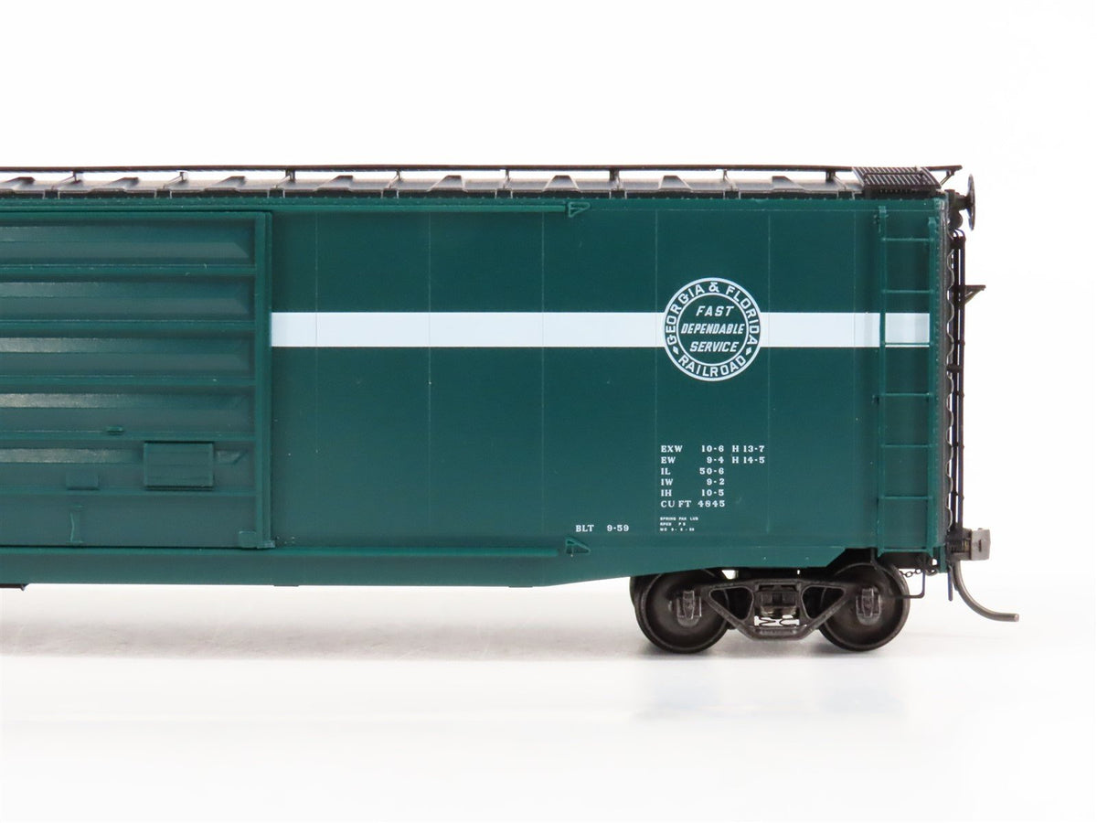 HO Scale Kadee 6115 G&amp;F Georgia &amp; Florida 50&#39; Single Door Box Car #442