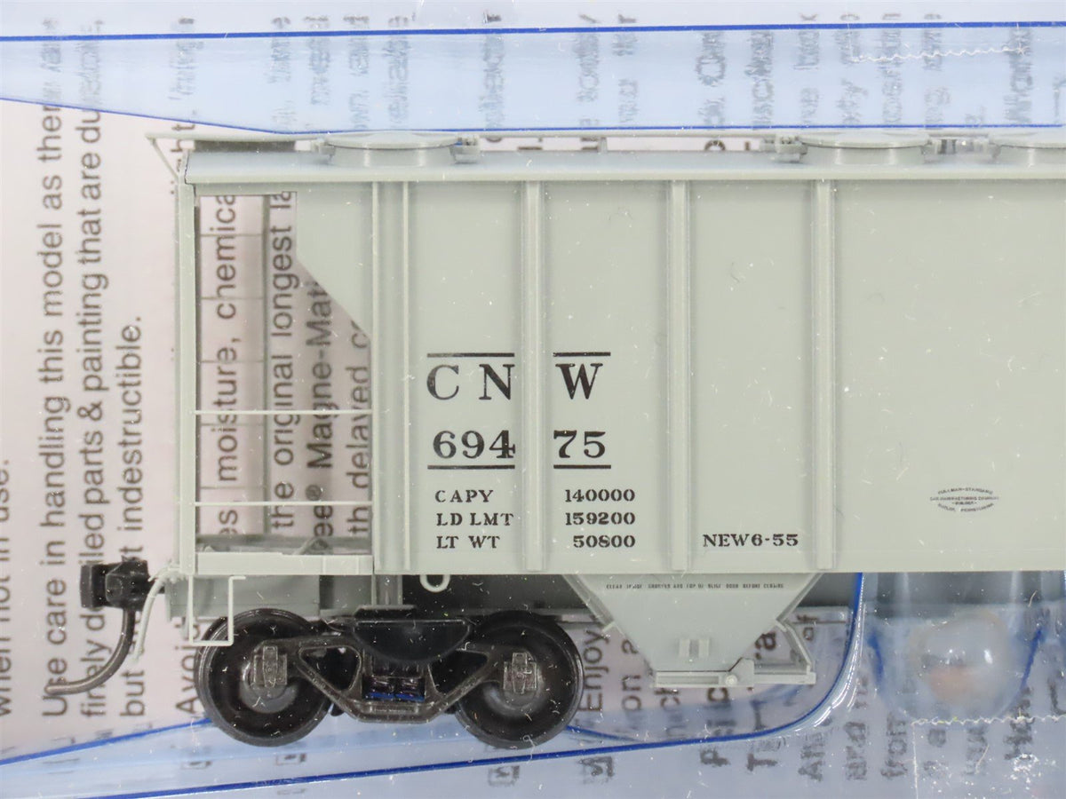 HO Scale Kadee 8619 CNW Chicago North Western 2-Bay Covered Hopper 71465 -Sealed