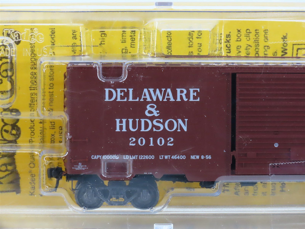 HO Kadee 5261 D&amp;H Delaware &amp; Hudson &quot;The Bridge Line&quot; Box Car #20102 - Sealed