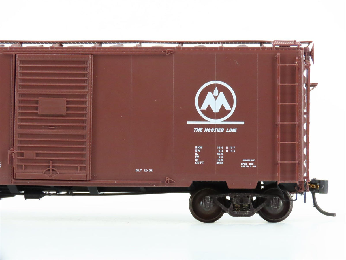 HO Scale Kadee 4013 MON Monon &quot;The Hoosier Line&quot; 40&#39; Single Door Box Car #843