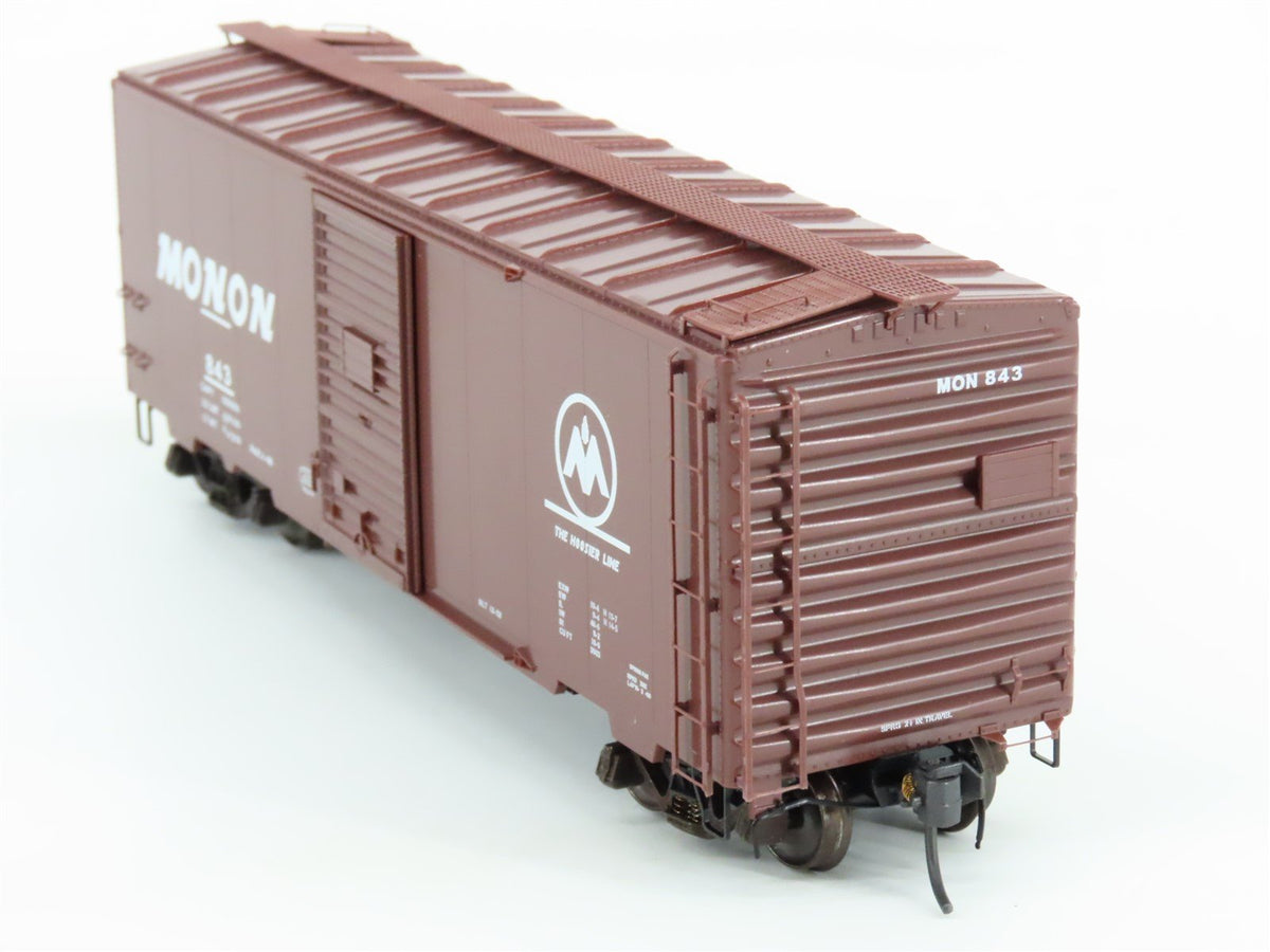 HO Scale Kadee 4013 MON Monon &quot;The Hoosier Line&quot; 40&#39; Single Door Box Car #843