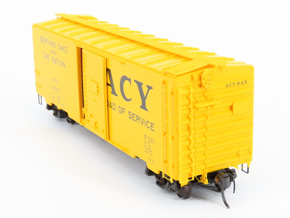 HO Scale Kadee 4045 ACY Akron Canton &amp; Youngstown Railroad 40&#39; Box Car #845