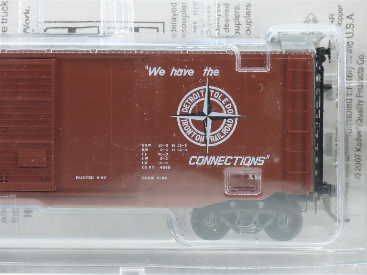 HO Scale Kadee 6509 DTI Detroit Toledo &amp; Ironton 50&#39; Box Car #15349 - Sealed