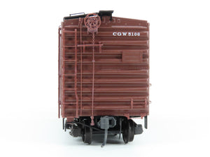 HO Scale Kadee 4022 CGW Chicago Great Western 40' Single Door Box Car #5106