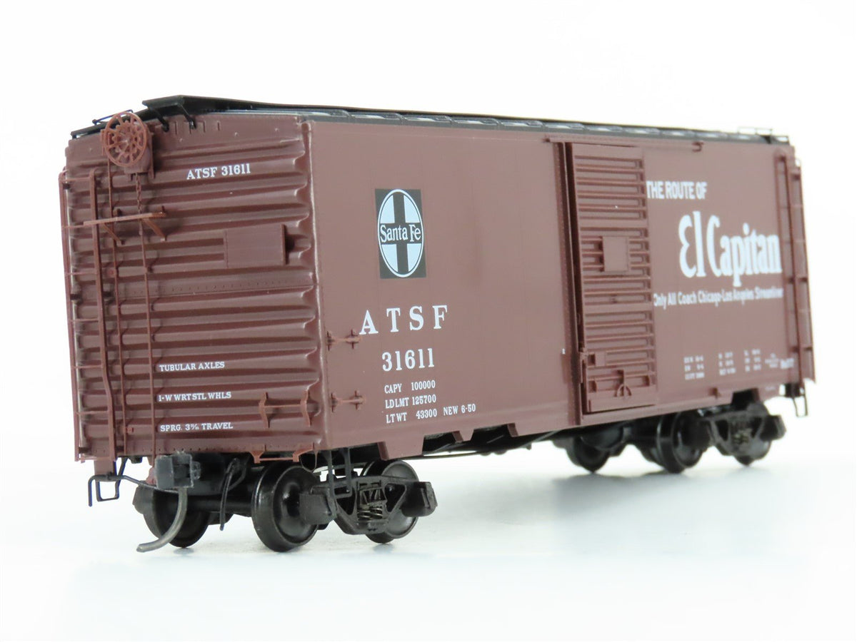 HO Scale Kadee 4061 ATSF Santa Fe El Capitan 40&#39; Single Door Box Car #31611