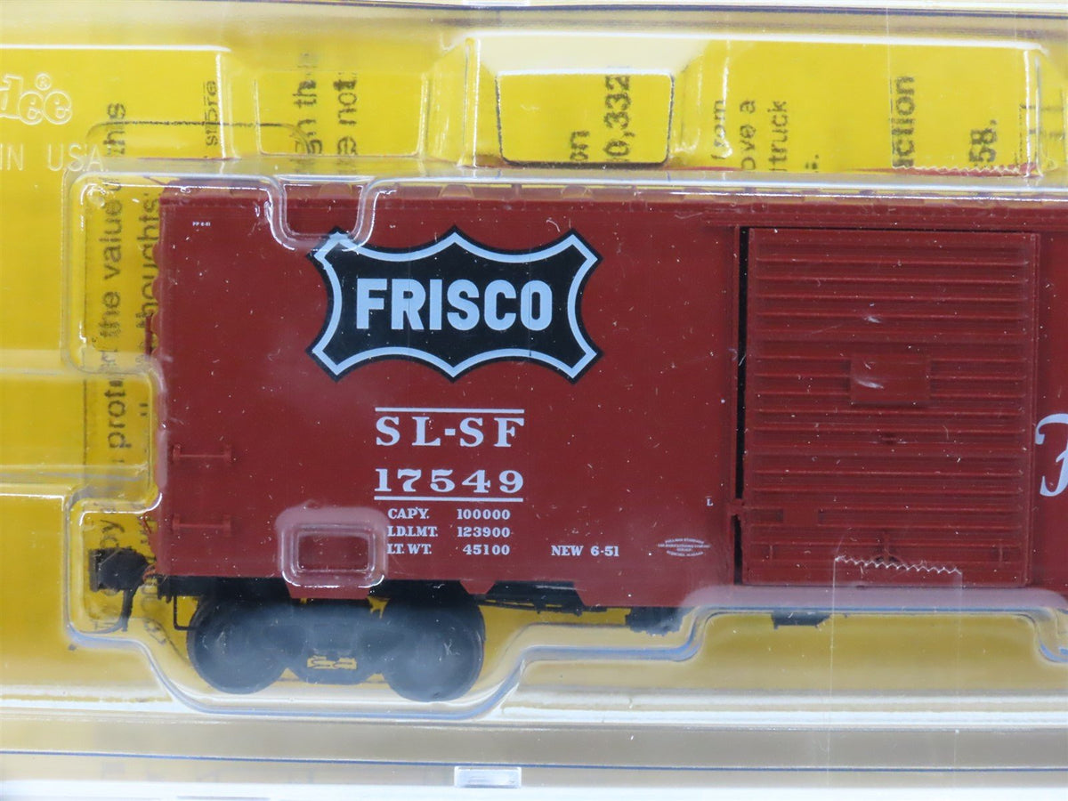 HO Scale Kadee 5102 SL-SF Frisco Fast Freight 40&#39; Box Car #17549 - Sealed