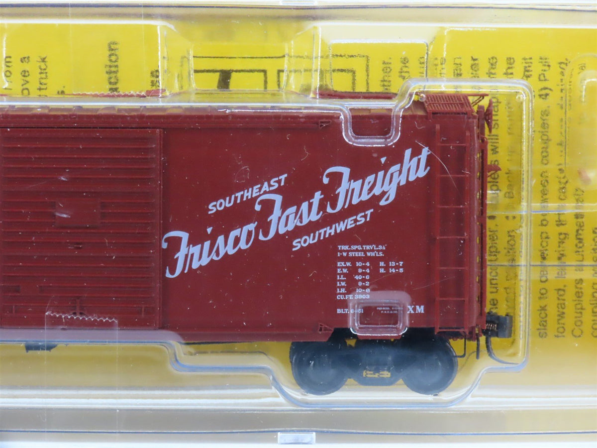 HO Scale Kadee 5102 SL-SF Frisco Fast Freight 40&#39; Box Car #17549 - Sealed