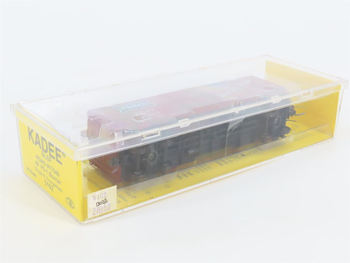 HO Scale Kadee 5102 SL-SF Frisco Fast Freight 40&#39; Box Car #17549 - Sealed