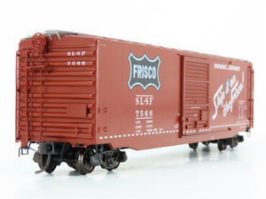 HO Scale Kadee 6002 SL-SF Frisco Railroad 50' Single Door Box Car #7566