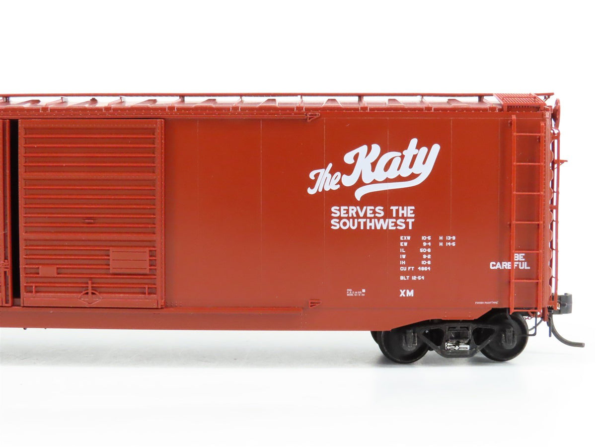 HO Scale Kadee 6504 M-K-T Katy Railroad 50&#39; Double Door Box Car #99371