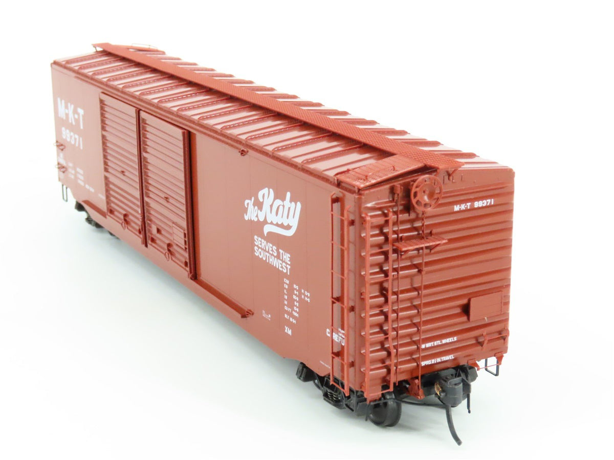 HO Scale Kadee 6504 M-K-T Katy Railroad 50&#39; Double Door Box Car #99371