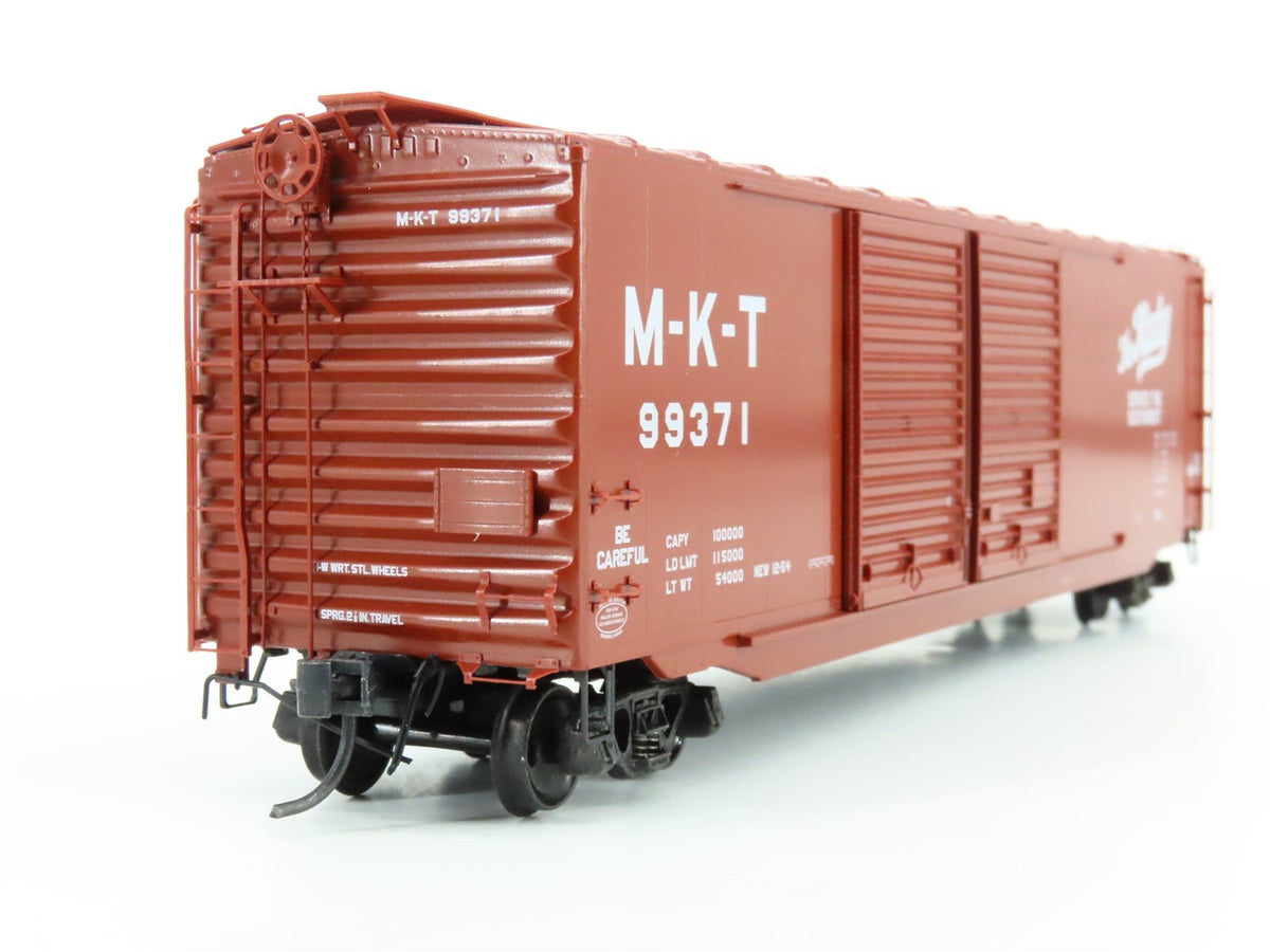 HO Scale Kadee 6504 M-K-T Katy Railroad 50&#39; Double Door Box Car #99371