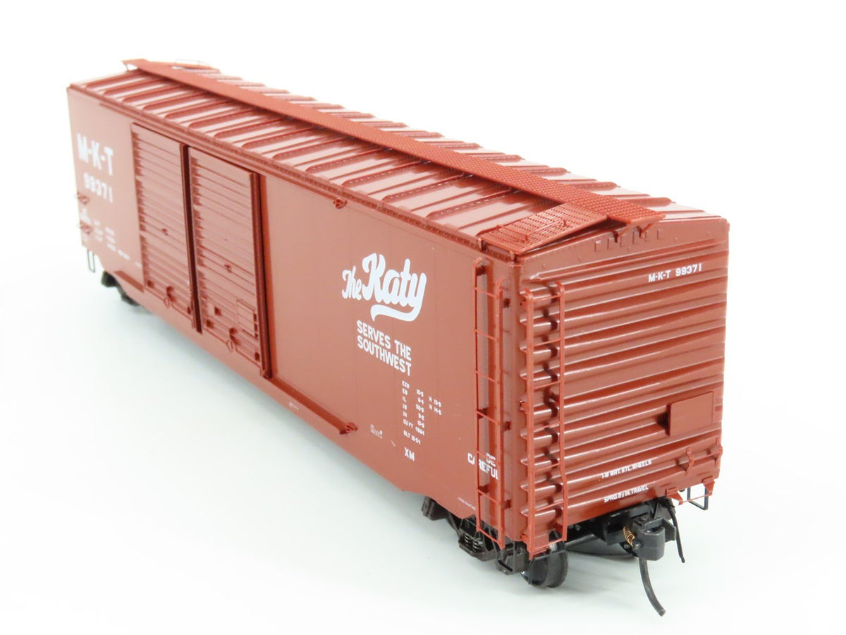 HO Scale Kadee 6504 M-K-T Katy Railroad 50&#39; Double Door Box Car #99371