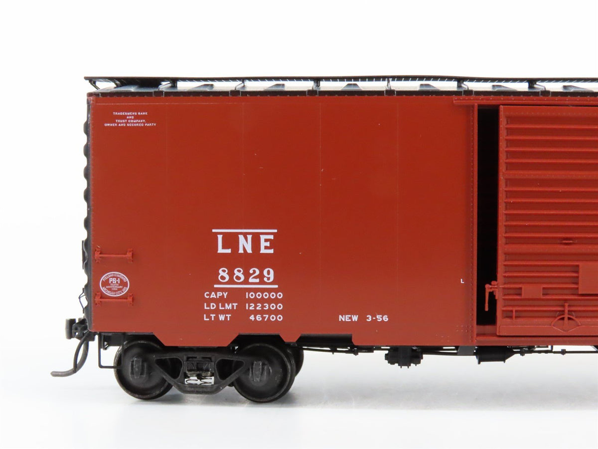 HO Scale Kadee 4508 LNE Lehigh New England 40&#39; Single Door Box Car #8829