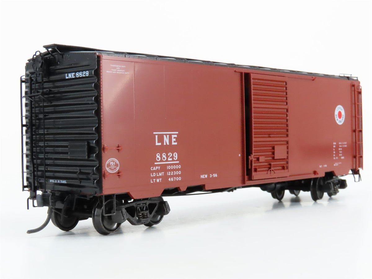 HO Scale Kadee 4508 LNE Lehigh New England 40&#39; Single Door Box Car #8829