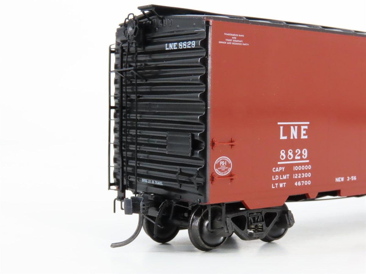 HO Scale Kadee 4508 LNE Lehigh New England 40&#39; Single Door Box Car #8829