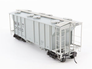 HO Scale Kadee 8615 M-K-T Katy Railroad 2-Bay Covered Hopper #34220