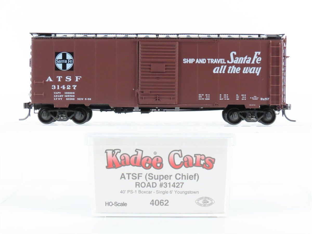 HO Scale Kadee 4062 ATSF Santa Fe Super Chief 40&#39; Single Door Box Car #31427