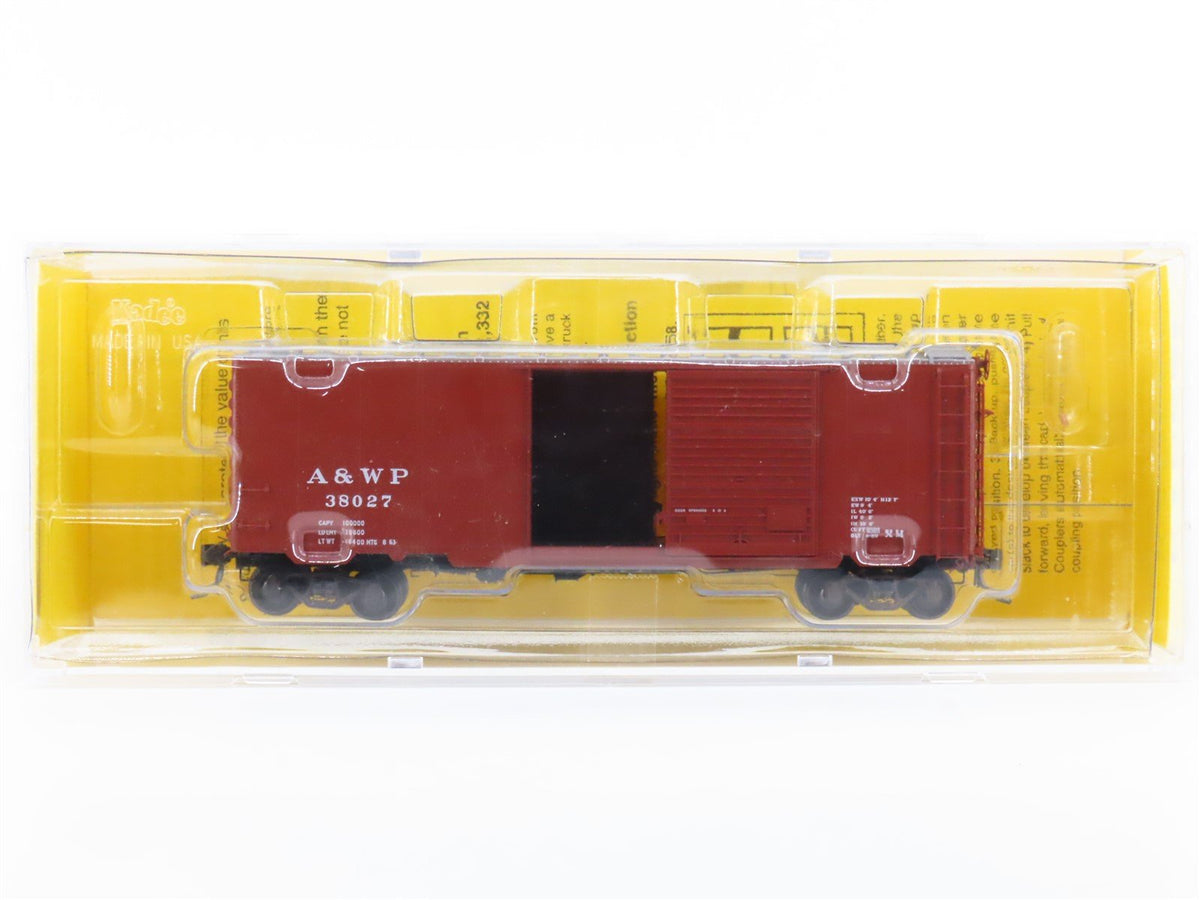 HO Scale Kadee 5217 A&amp;WP Atlanta &amp; West Point Single Door Box Car #38027 -Sealed