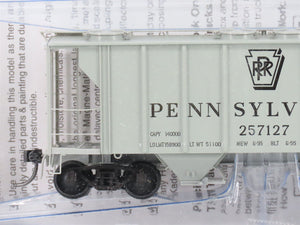 HO Scale Kadee 8341 PRR Pennsylvania 2-Bay Covered Hopper #257127 - Sealed