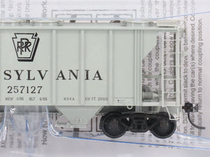 HO Scale Kadee 8341 PRR Pennsylvania 2-Bay Covered Hopper #257127 - Sealed