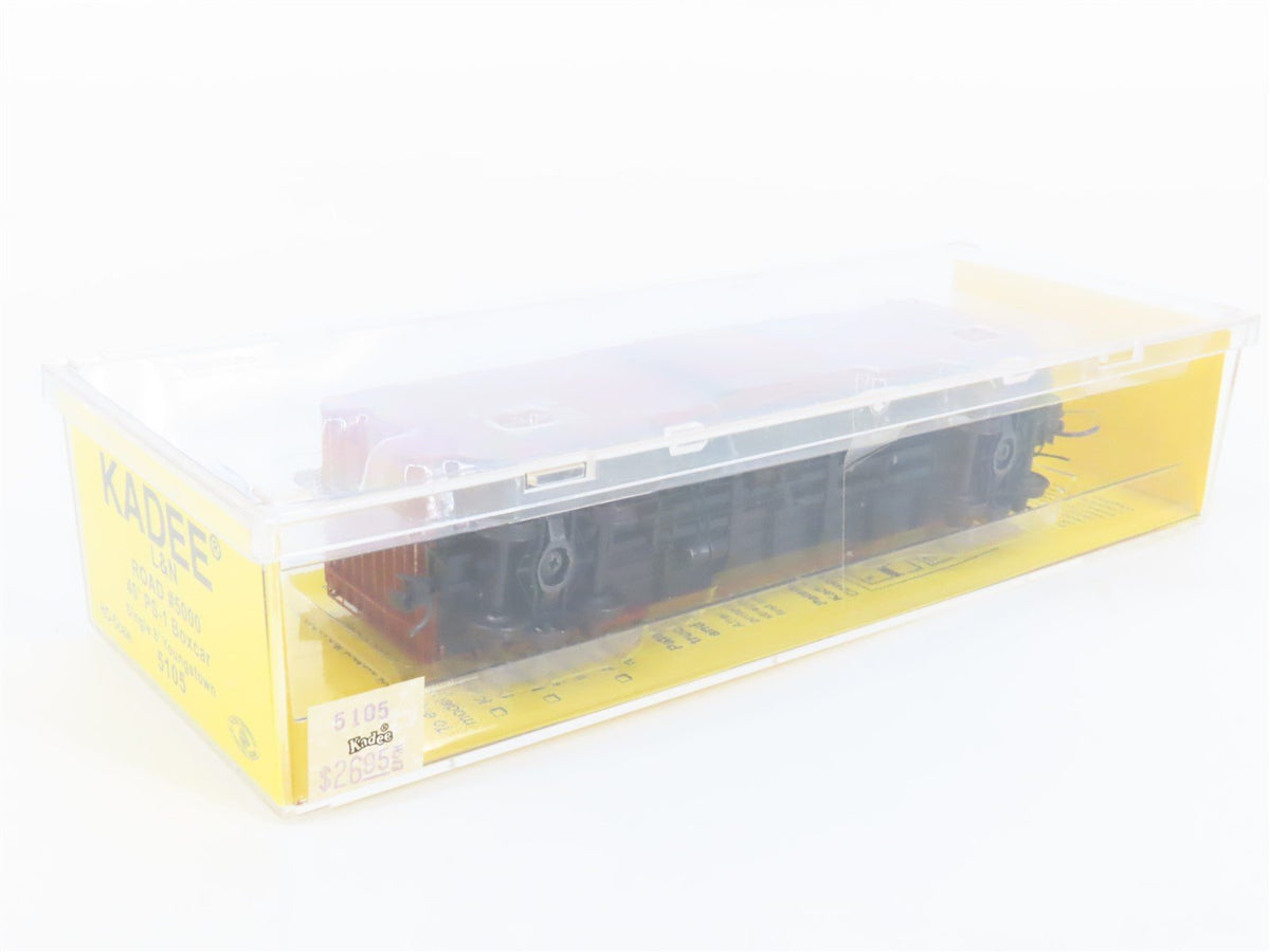 HO Scale Kadee 5105 L&amp;N Louisville &amp; Nashville 40&#39; Box Car #5000 - Sealed