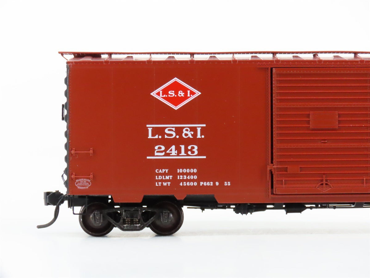 HO Scale Kadee 5003 LS&amp;I Lake Superior &amp; Ishpeming 40&#39; Single Door Box Car #2413