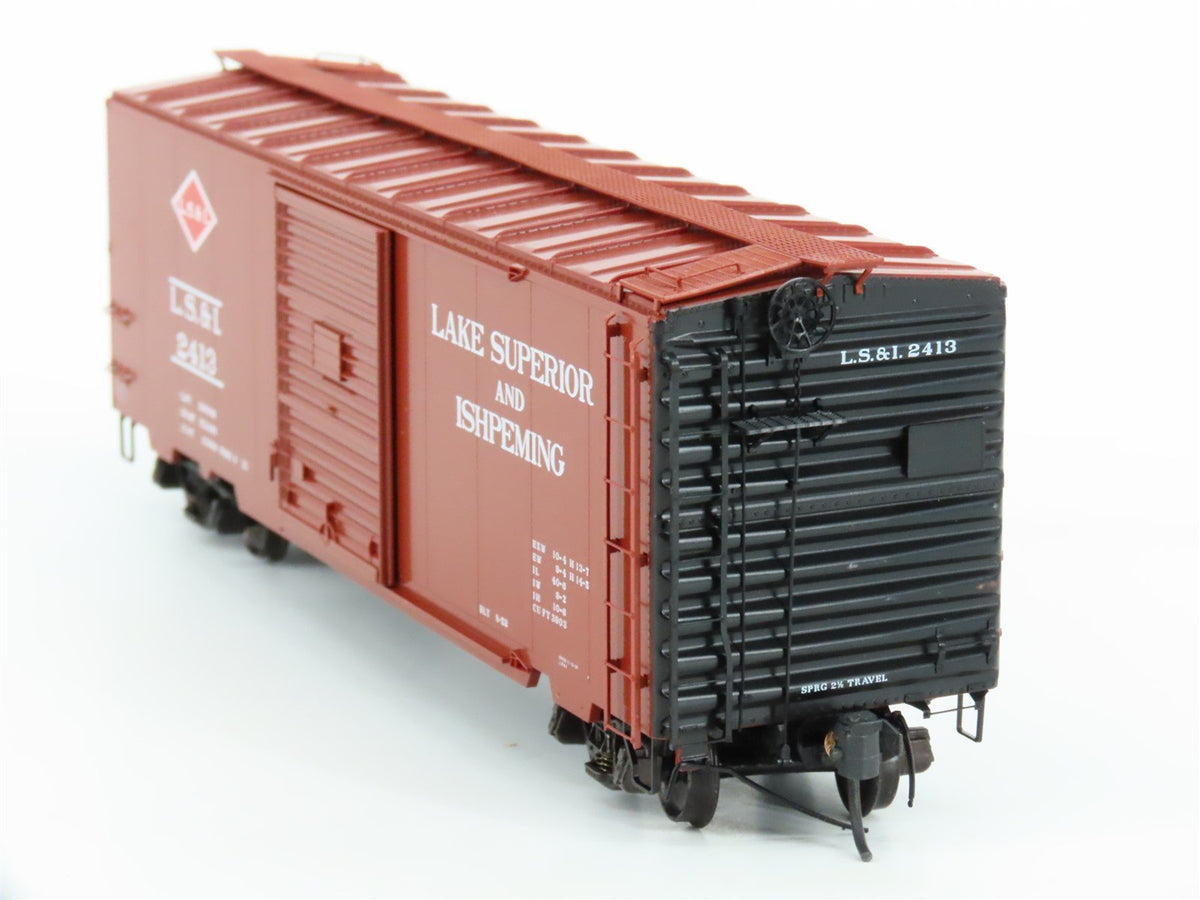 HO Scale Kadee 5003 LS&amp;I Lake Superior &amp; Ishpeming 40&#39; Single Door Box Car #2413