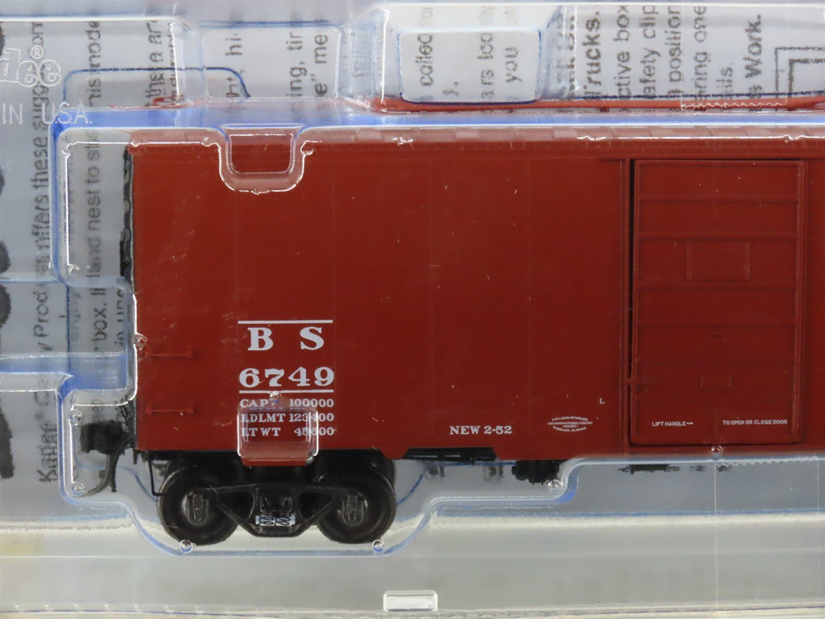 HO Scale Kadee 4311 BS Birmingham Southern 40&#39; Single Door Box Car #6749 -Sealed