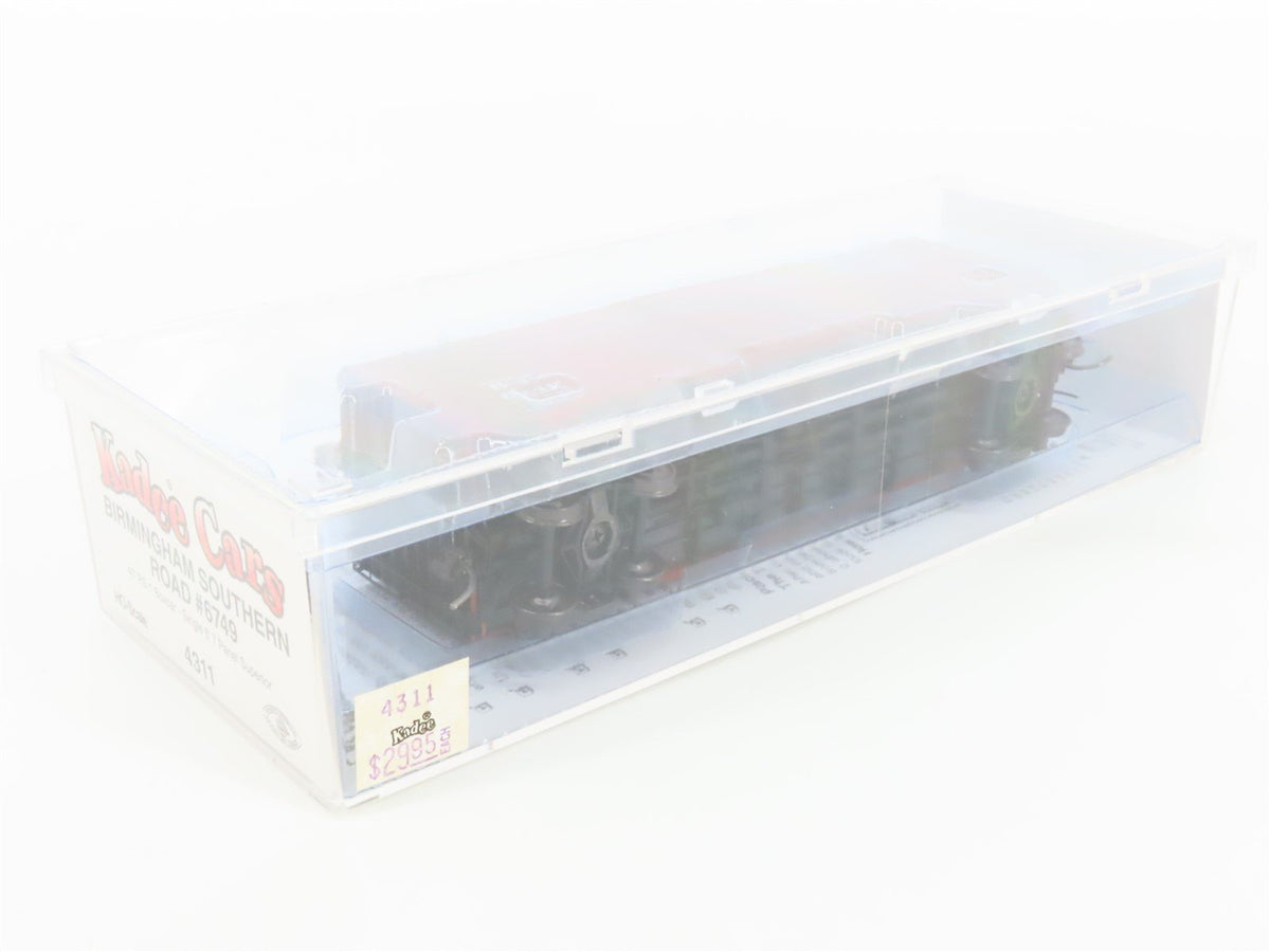 HO Scale Kadee 4311 BS Birmingham Southern 40&#39; Single Door Box Car #6749 -Sealed