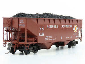 HO Scale Kadee 7020 NS Norfolk Southern Railroad 2-Bay Hopper #9162 w/ Load