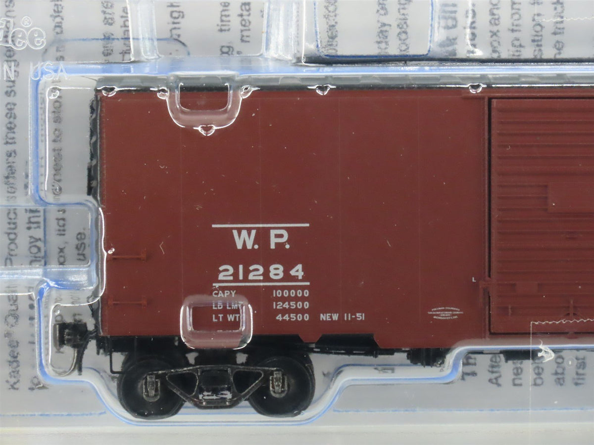 HO Scale Kadee 4817 WP Western Pacific 40&#39; Single Door Box Car #21284 -Sealed