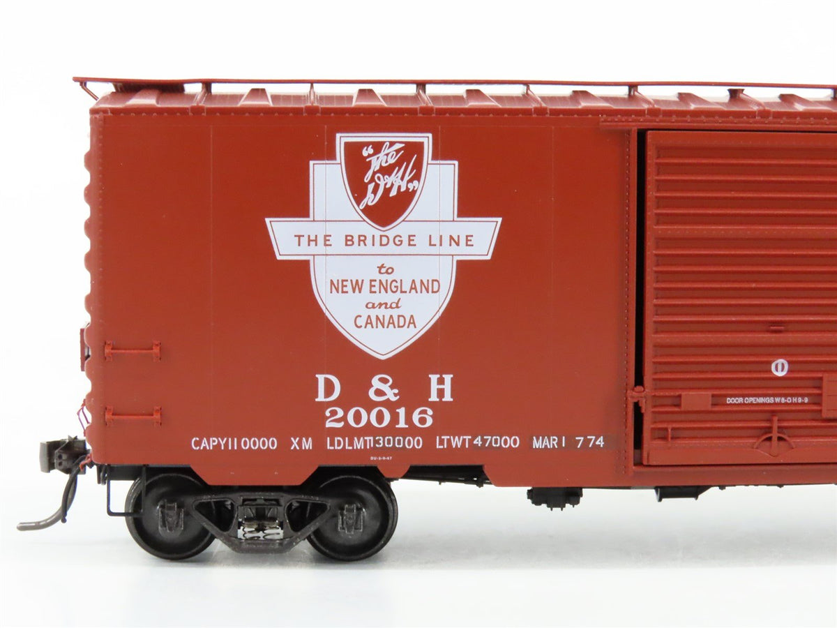 HO Scale Kadee 5263 D&amp;H Delaware &amp; Hudson 40&#39; Single Door Box Car #20016