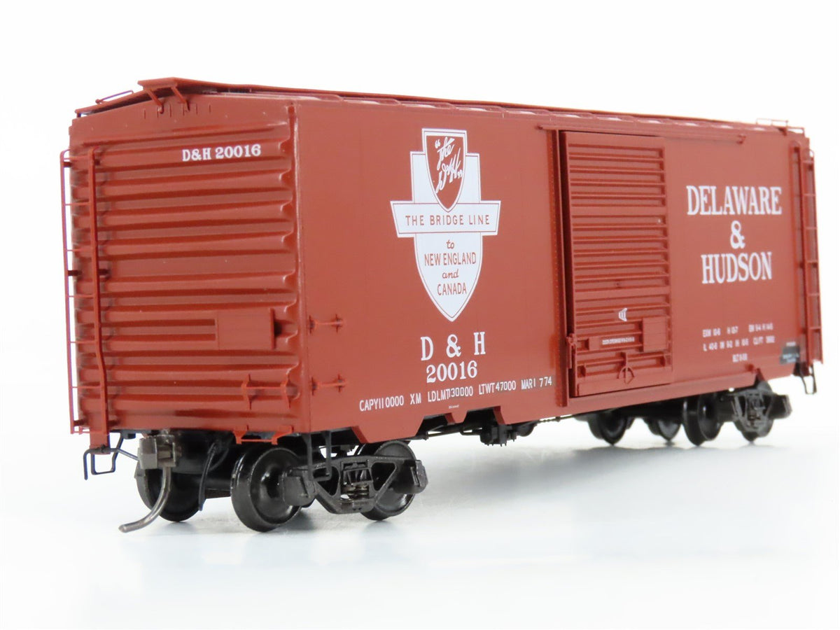 HO Scale Kadee 5263 D&amp;H Delaware &amp; Hudson 40&#39; Single Door Box Car #20016