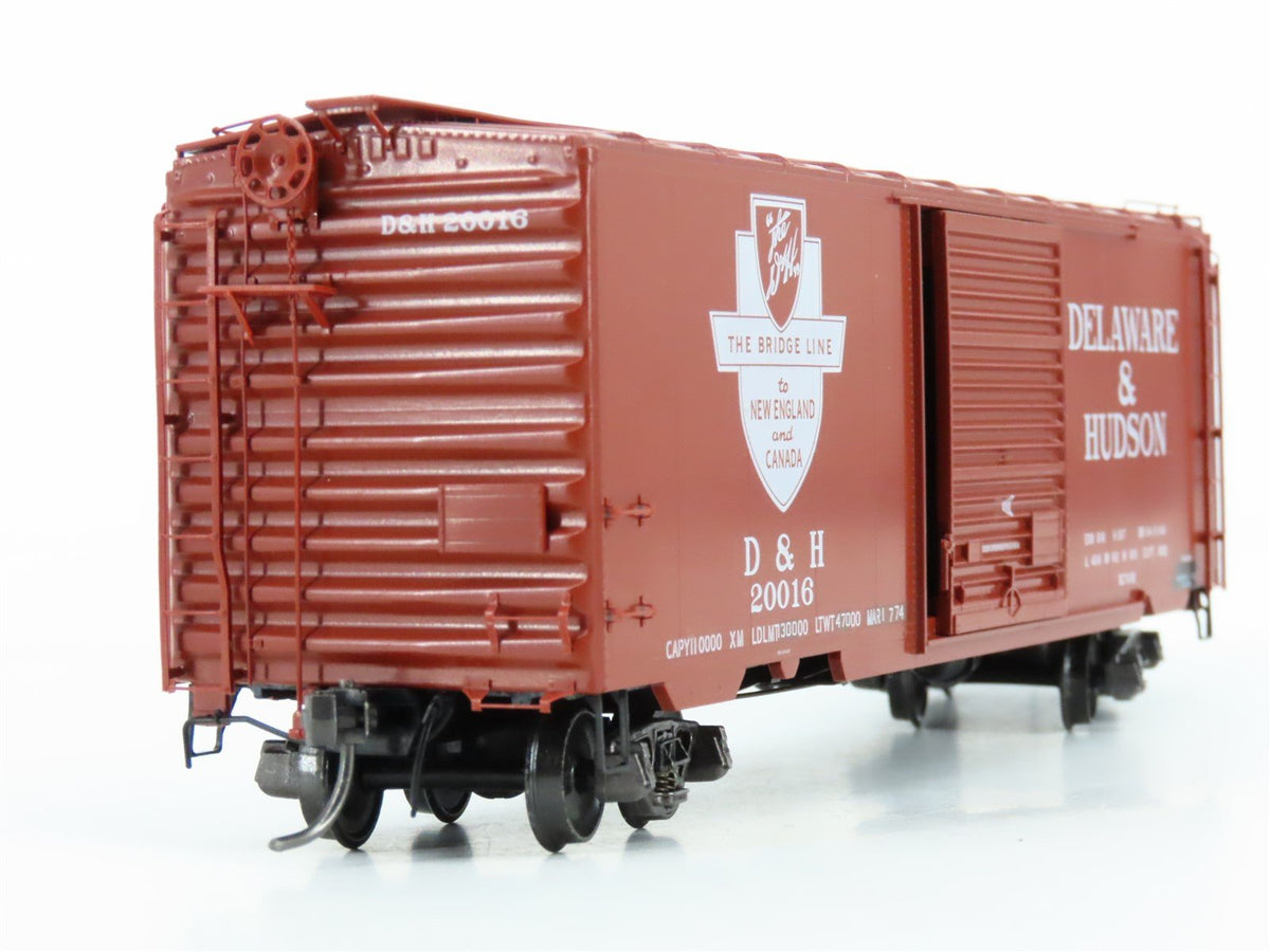 HO Scale Kadee 5263 D&amp;H Delaware &amp; Hudson 40&#39; Single Door Box Car #20016