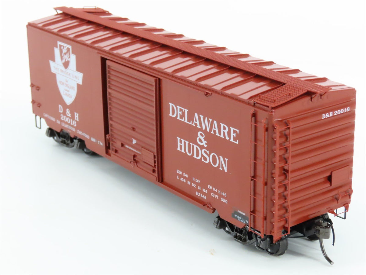 HO Scale Kadee 5263 D&amp;H Delaware &amp; Hudson 40&#39; Single Door Box Car #20016