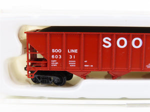 N Scale Trainworx SOO Line 3-Bay Open Hopper Car #60331 w/ Load