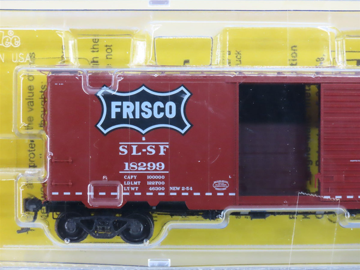 HO Scale Kadee 5206 SL-SF Frisco Railroad 40&#39; Single Door Box Car #18299 -Sealed