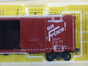 HO Scale Kadee 5206 SL-SF Frisco Railroad 40' Single Door Box Car #18299 -Sealed