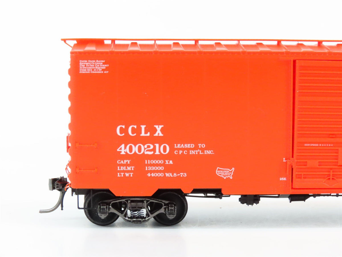 HO Scale Kadee 4513 CCLX Crystal Car Line 40&#39; Single Door Box Car #400210