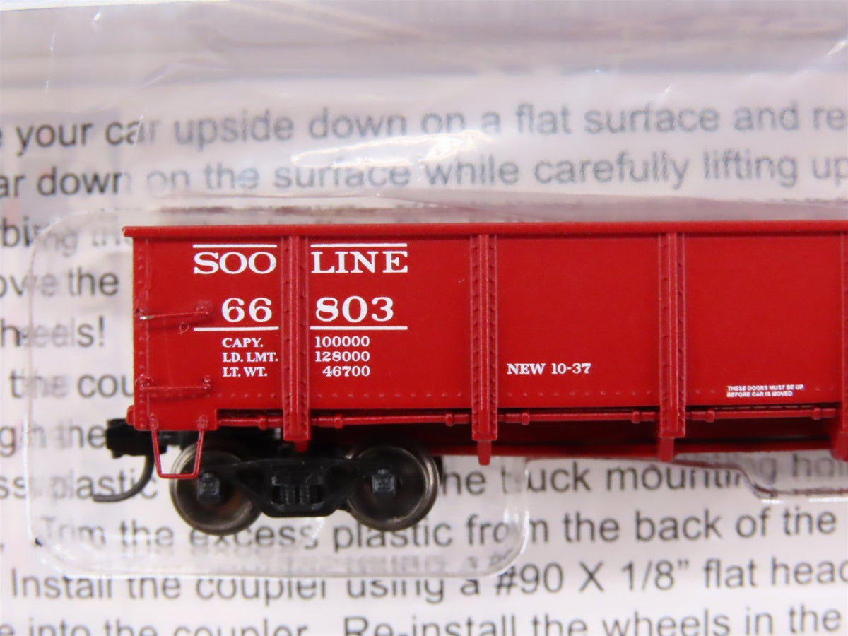 N Scale Trainworx 2616-01 SOO Line GS Gondola Car #66803