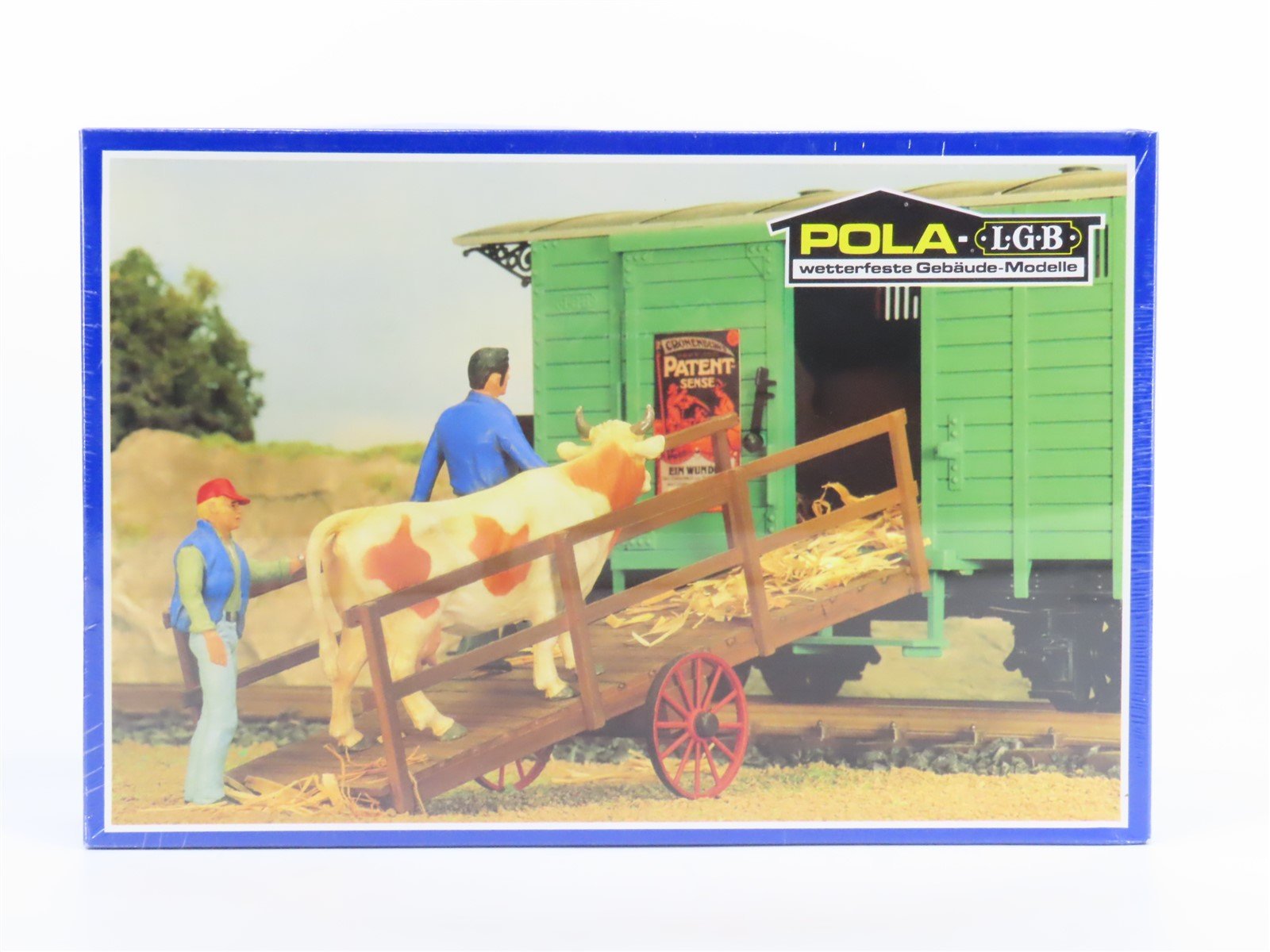 G 1/22.5 Scale POLA-LGB Kit #966 Traveling Car Loading Ramp - SEALED