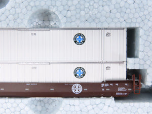 N Scale KATO 106-6163 BNSF Railway Gunderson MAXI-IV Double Stack Car #253751