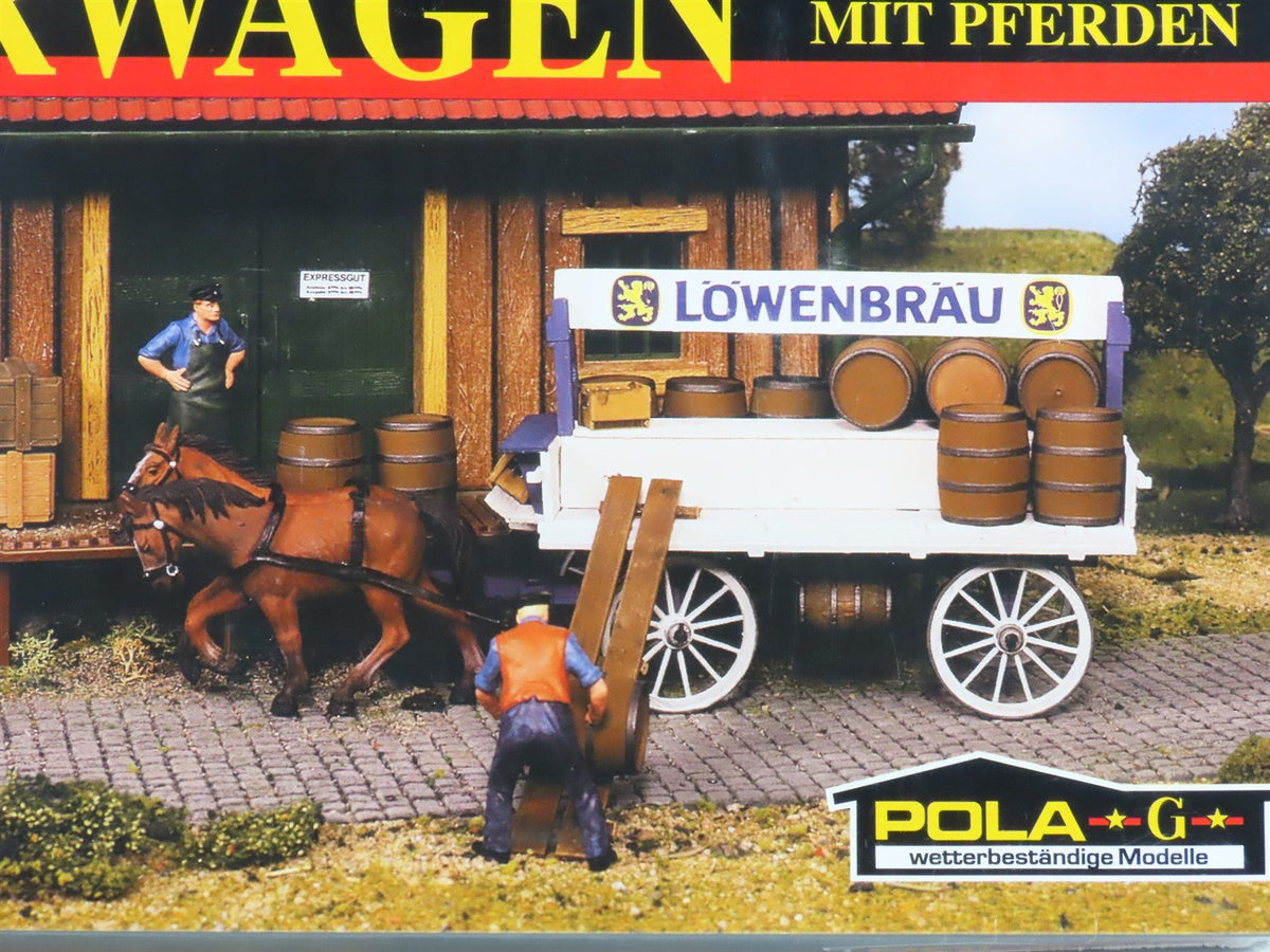 G 1/22.5 Scale POLA Kit #1855 Bierwagen w/ Horse - SEALED