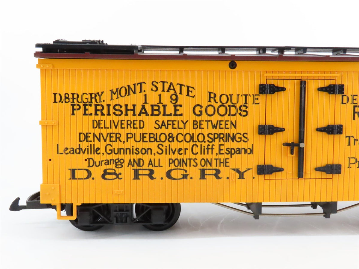 G Scale LGB 4174 D&amp;RGRY Denver &amp; Rio Grande Railway Reefer