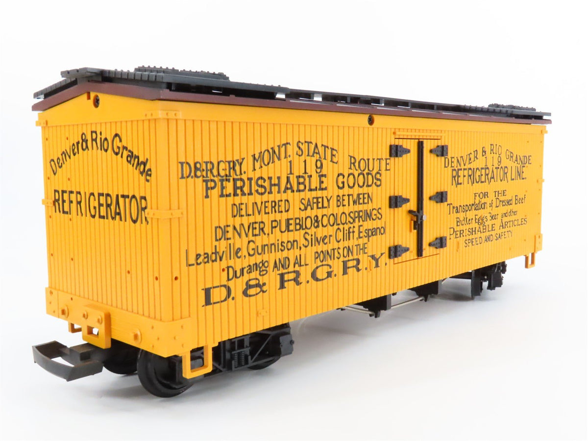 G Scale LGB 4174 D&amp;RGRY Denver &amp; Rio Grande Railway Reefer