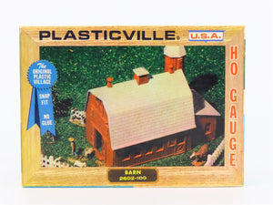 HO 1/87 Scale Bachmann 2602-100 Plasticville Barn Building Kit