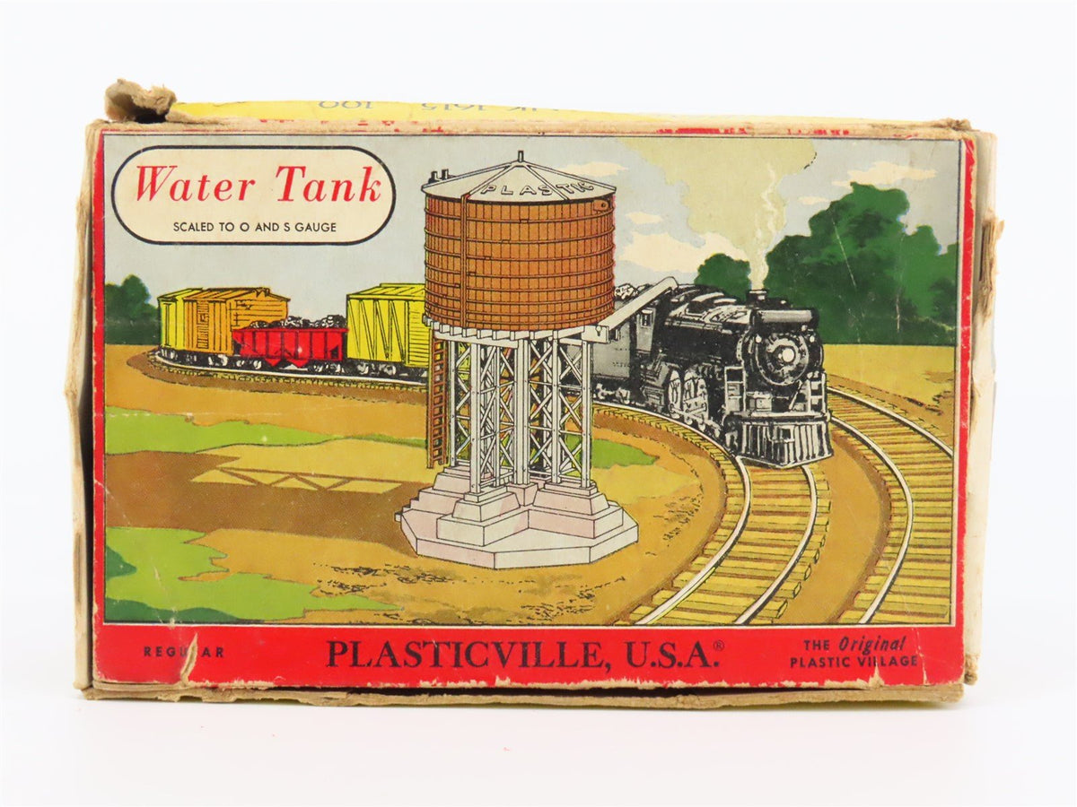 HO 1/87 Scale Bachmann 1615-100 Plasticville Water Tank Building Kit