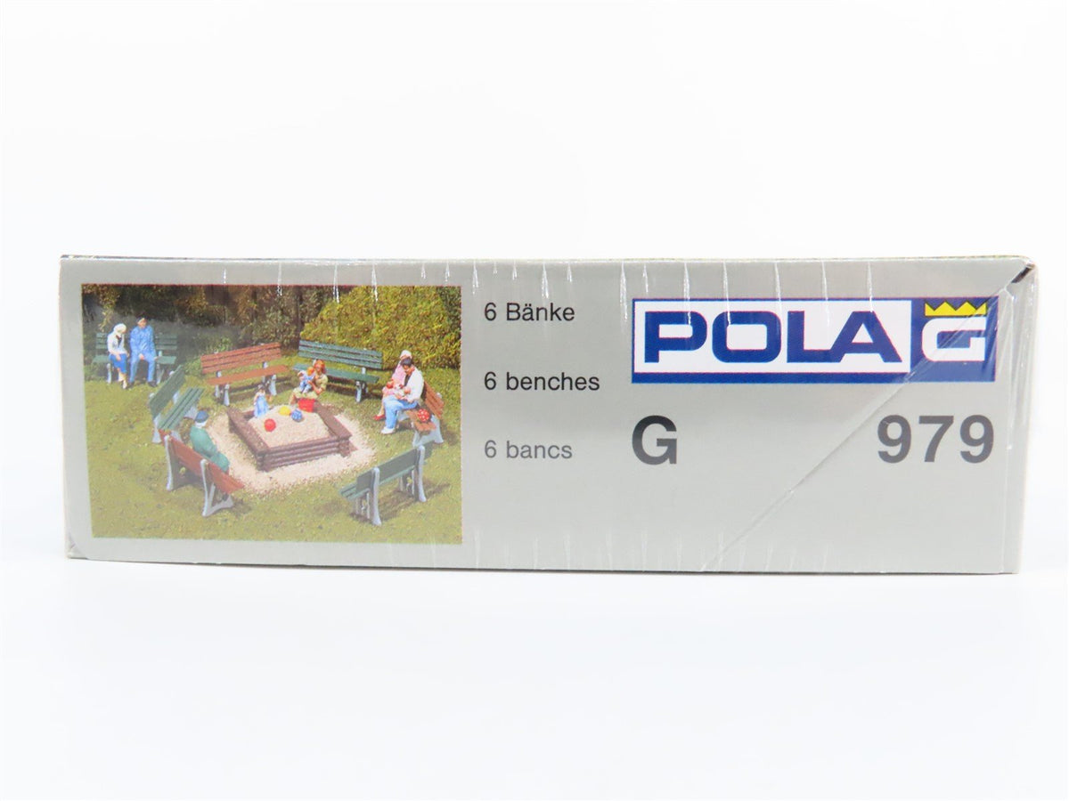 G 1/22.5 Scale POLA Kit #979 Six Benches - SEALED