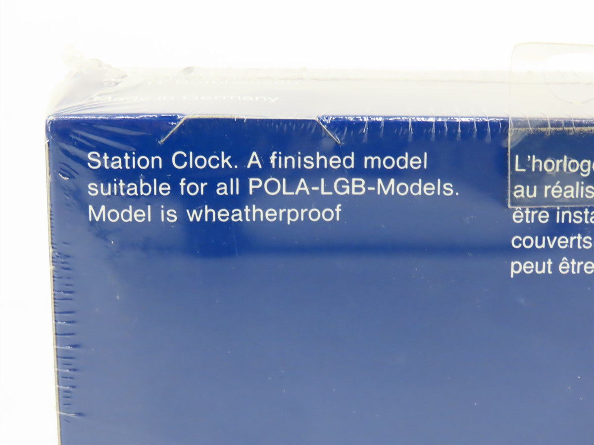 G 1/22.5 Scale POLA #973 Station Clock - SEALED